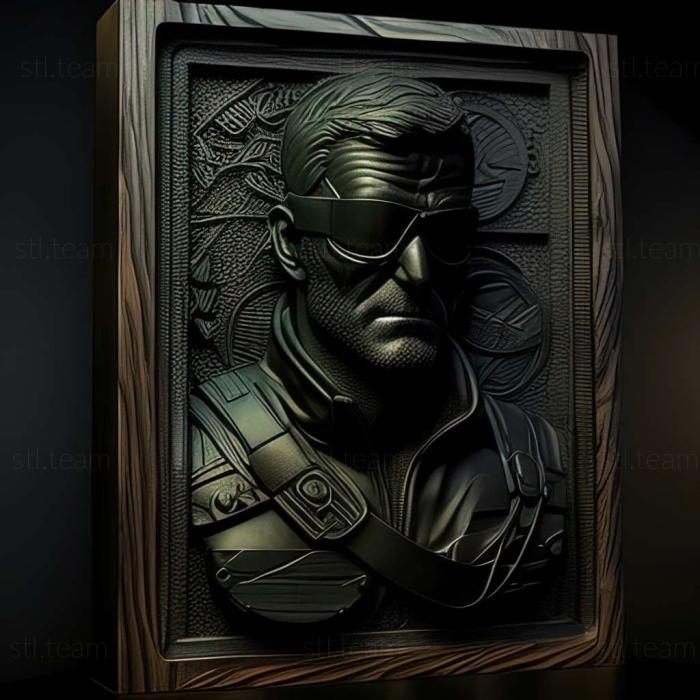 3D модель Гра Tom Clancys Splinter Cell Double Agent (STL)